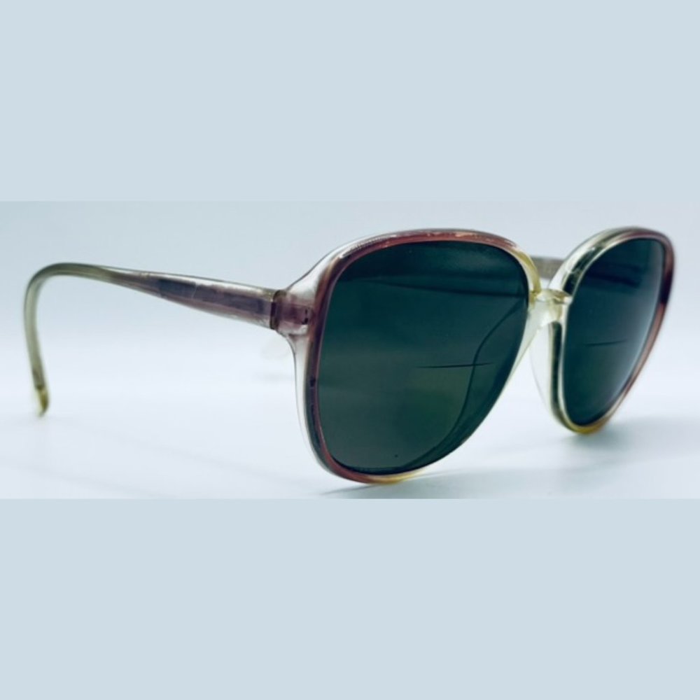 Vintage Diplomat Maggie Purple Oval Sunglasses Frames Only